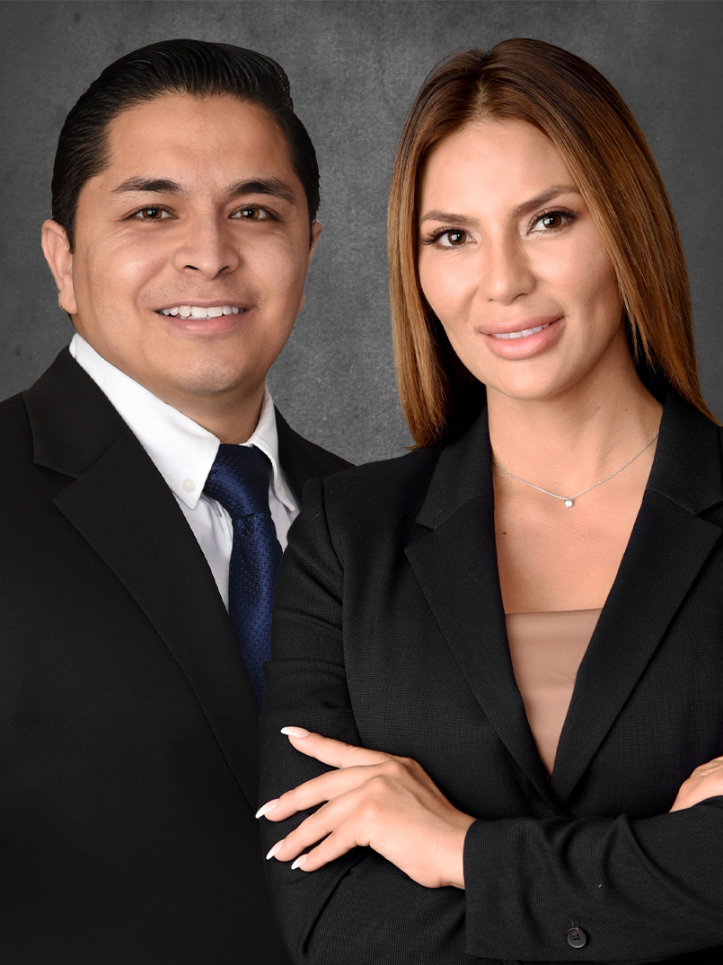 Adriana Bourdeau and Orlando Hernandez